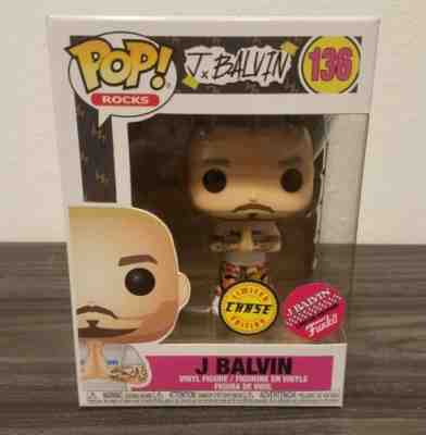 Pop Rocks J Balvin Limited Edition Chase Green Hair Funkp Pop!