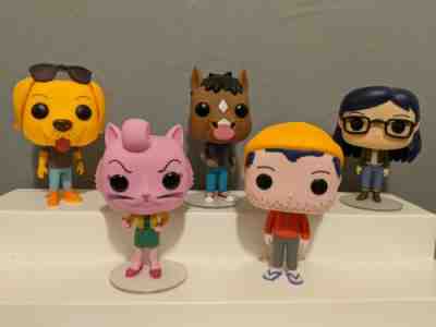 Bojack Horseman Funko POP OOB Bundle. FULL SET OF 5.