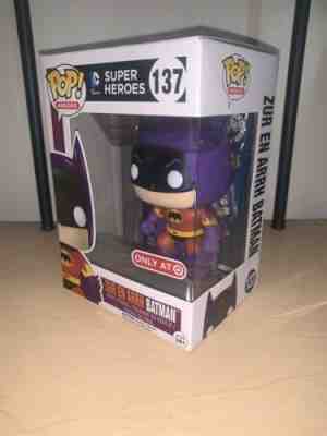 FUNKO POP DC COMICS SUPER HEROES TARGET EXCLUSIVE ZUR EN ARRH BATMAN FIGURE