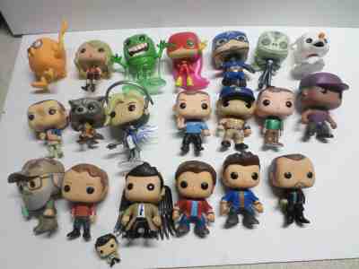 FUNCO POP LOT LOOSE LOT SLIMER, SUPER NATURAL,ROCKET ETC