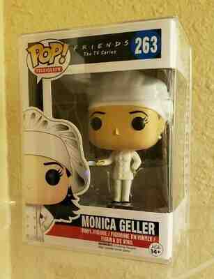 Brand New in Box Funko Pop! #263 FRIENDS Chef Monica Geller VHTF + vaulted!