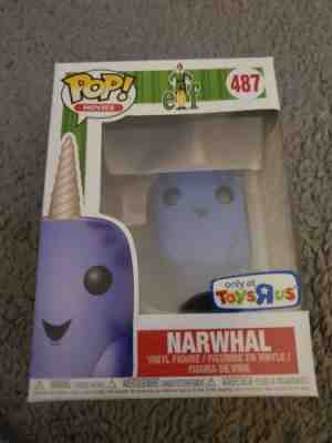 Funko Pop! Vinyl Elf Narwhal Toys R Us Exclusive VERY RARE w/ Pop Protector