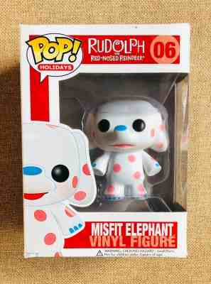 FUNKO ELEPHANT MISFIT RUDOLPH THE RED NOSED REINDEER pop vinyl HOLIDAYS #06