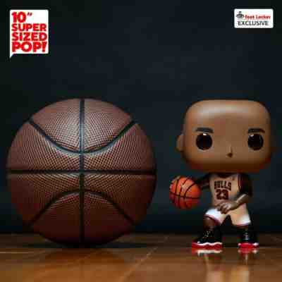 Michael Jordan 10 INCH Funko Pop FT Bred 11 White Jersey “ORDER CONFIRMED”