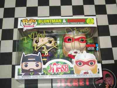 Valentines Day I ? You SIGNED Kevin Smith Jay Mewes Bluntman Chronic Funko Pops