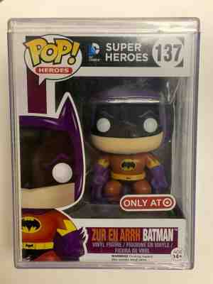 FUNKO POP DC COMICS SUPER HEROES TARGET EXCLUSIVE ZUR EN ARRH BATMAN FIGURE