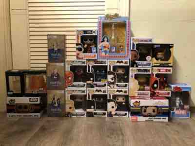 FUNKO POP AND MORE - A 20 PIECE COLLECTION!! (Marvel, DC, Star Wars, Fallout)