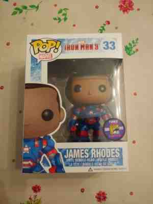 Funko Pop! Marvel Iron Man 3 James Rhodes #33 2013 SDCC Exclusive!