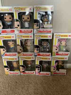 Bobs Burgers Funko Pop Lot