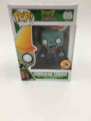 Plants vs. Zombies Funko POP! Games Conehead Zombie Vinyl Figure #05 SDCC