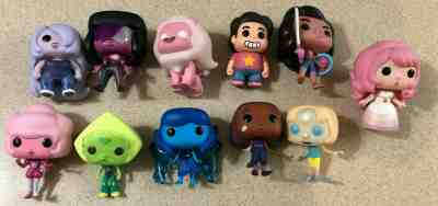 Funko Pop! Steven Universe Peridot Rose Lapis Lion Amethyst Pink Garnet Etc Lot