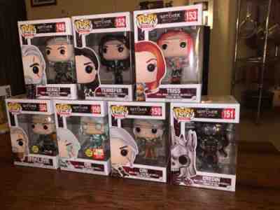 Funko Pop! The Witcher 3 COMPLETE Set - ALL 7 Pops!