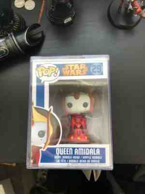 Funko Pop! Star Wars Queen Amidala 29 Vaulted Blue Box Rare *IN HAND* w/stacks