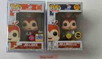 Funko POP! Ad Icons JOLLIBEE Flocked + Barong GITD Bundle *Ship with PROTECTOR