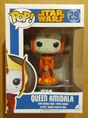 Star Wars Queen Amidala Funko Pop #29 vaulted RARE vinyl bobble head 