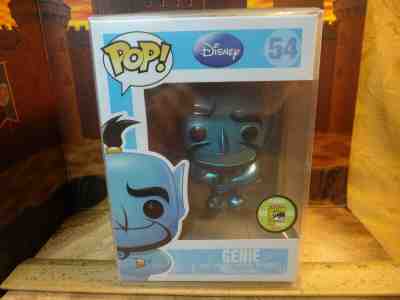 Funko Pop Disney Genie Metallic #54 - SDCC Exclusive Limited 480 - Free S&H USA