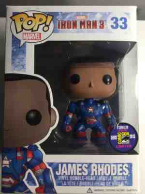 Funko Pop James Rhodes Iron Man 3 Iron Patriot War Machine