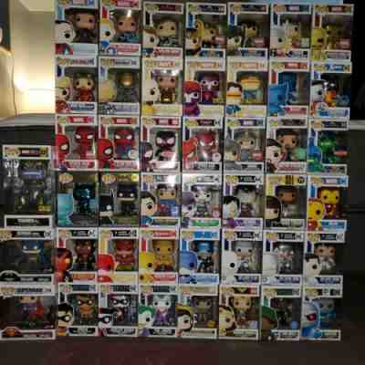 Lot of 45 Funko Pops valued at $1250 on PPG