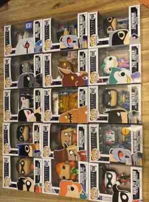 Funko Pop! BATMAN THE ANIMATED SERIES lot of 15 W Exclusives Mr Freeze