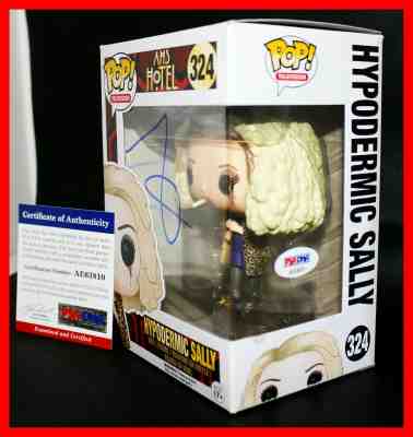 Sarah Paulson Signed Hypodermic Sally AHS Hotel Autographed Funko POP PSA JSA