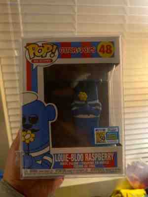 Funko Pop! Ad Icons Otter Pops 48 Louie-Bloo Raspberry SDCC LE1000 Protector