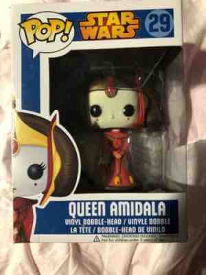 Funko POP Star Wars QUEEN AMIDALA RARE VAULTED GOOD CONDITION