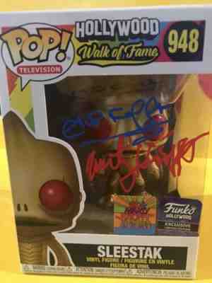 Funko Pop! Hollywood Walk of Fame Sleestak Signed Sid Marty Krofft