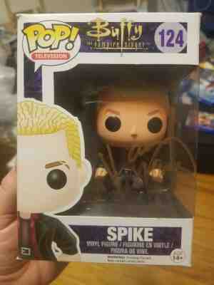 Autographed Funko Pop Spike from Buffy the Vampire Slayer signed James Marsters