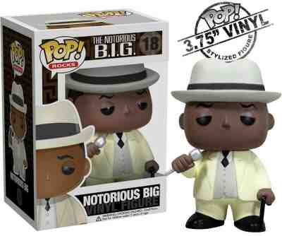 Funko Pop - Notorious B.I.G. Pop Rocks - Vaulted Figure (unopened) w/ Hard Case