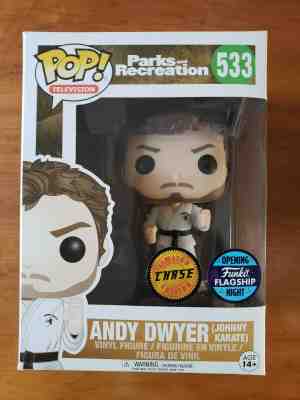 FUNKO POP! Television: Parks & Recreation - Andy Dwyer as Johnny Karate Chase