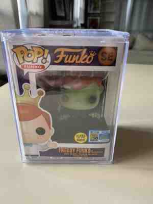 Funko Pop! SDCC 2019 Freddy as GITD GLOW Frankenstein 1/24 HOLY GRAIL! POP STACK