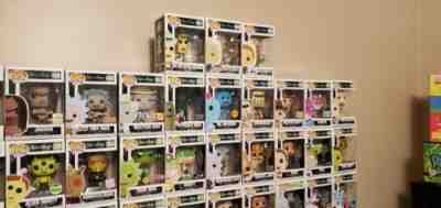 Rick and morty funko pop lot, all available Funkos