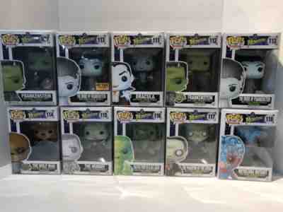 Funko Pop! Universal Monsters Set! Dracula, Frankenstein, Wolfman, And More!