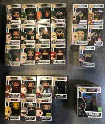 Massive DC POP Funko Lot 100 Figures