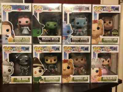 Funko Pop Wizard of Oz Set Dorothy Glinda Wicked Witch Vaulted