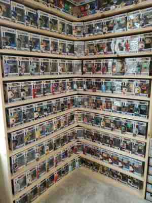 157 Pop Marvel Lot some with protectors nycc,sdcc mcc, and shared exclusives