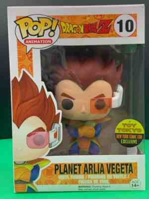 Funko POP! Anime: Dragonball Z Planet Arlia Vegeta NYCC Exclusive