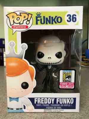 Freddy Funko Pop Disney Jack Skellington Comic Con 196 PCS 36 Exclusive Rare