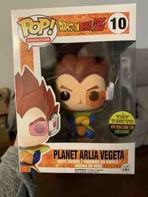 Planet Arlia vegeta Funko Pop NYCC toy Tokyo (MINT + Pop Stack)