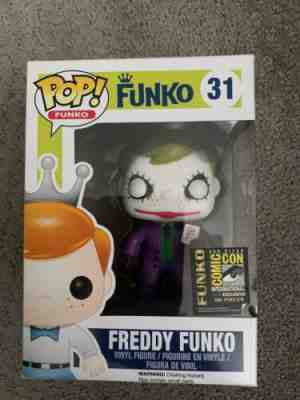 Funko Pop SDCC Exclusive Vinyl Figure LE 1/96 Freddy Dark Knight Joker 