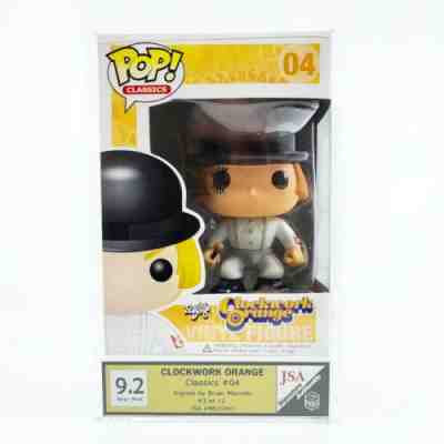 Funko Pop! Clockwork Orange Alex DeLarge #3/12 Signed By Brian Mariotti JSA/LOA