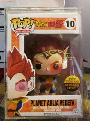 Funko Pop Planet Arlia Vegeta NYCC Toy Tokyo (Mint!) + Hard Protector Authentic