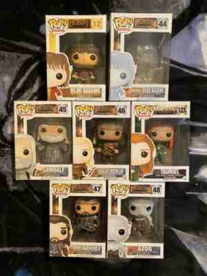 The Hobbit Funko Pop Lot- Bilbo, Gandalf, Thorin, Legolas, Tauriel, Azog, Smaug