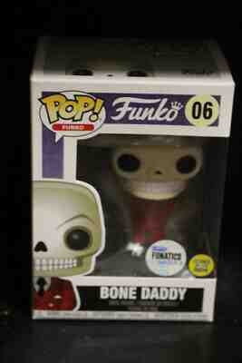 Funko Pop Vinyl Figure Funko - Red Suit Bone Daddy Funatics Day Out 8 GITD