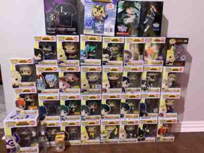 my hero academia funko pop lot