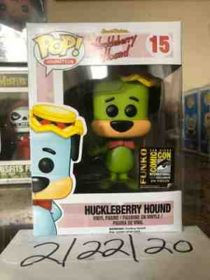 Funko Pop! 2014 SDCC Green Huckleberry Hound (1/24 Pc) In Free Hard Stack