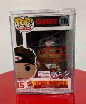 PATRICK MAHOMES II White Jersey Kansas City Chiefs NFL Funko POP! #119 NEW