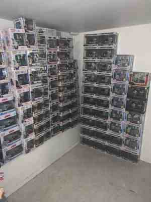 Huge Lot Of 160 Funko Pops -Star Wars SNL Batman Catwoman Aquaman Jaws Crash ETC