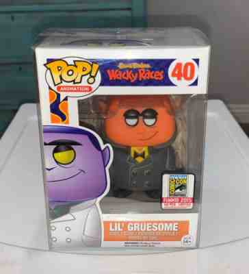 FUNKO POP! LIL’ GRUESOME (ORANGE FACE BLACK COAT) SDCC 1/48 RARE PROTECTIVE CASE