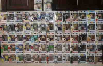 Funko Pop Lot Gears of War Marvel DC star wars disney 67 funko pops exclusives